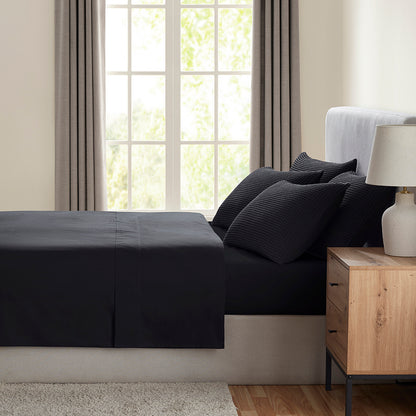 200 Thread Count Flat Sheet - Charcoal