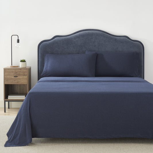 Jersey Bedding Bundle - Navy