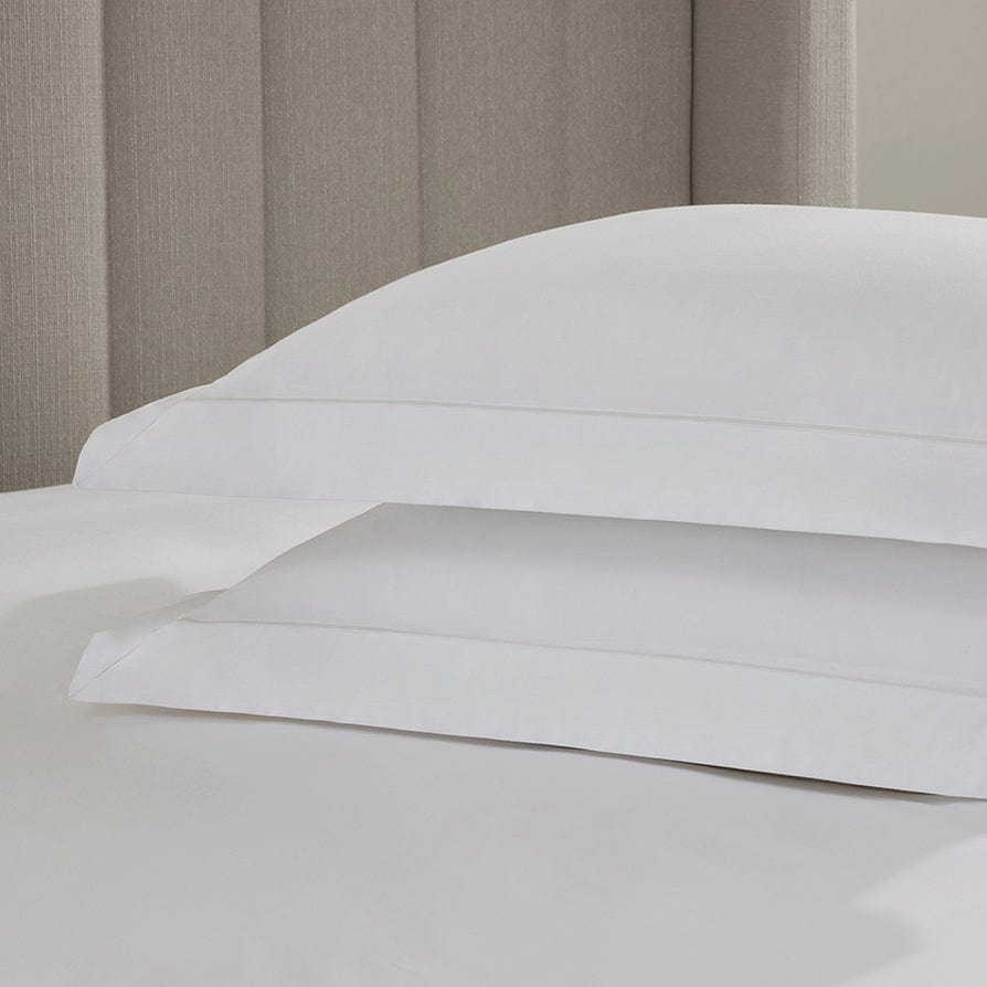 800 Thread Count Pair Of Belgravia Oxford Pillowcases Cotton - White