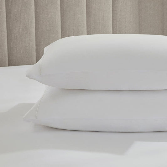 800 Thread Count Pair Of Belgravia Classic Pillowcases Cotton - White