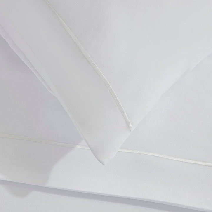 800 Thread Count Pair Of Belgravia Classic Pillowcases Cotton - White