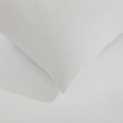 Pair of Brushed Cotton Pillowcases - White