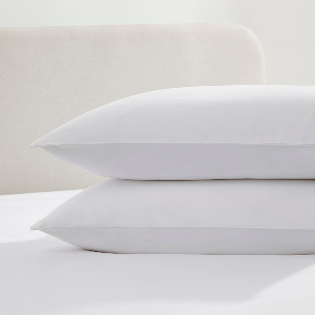 200 Thread Count Pair of Cambridge Pillowcases Cotton - White