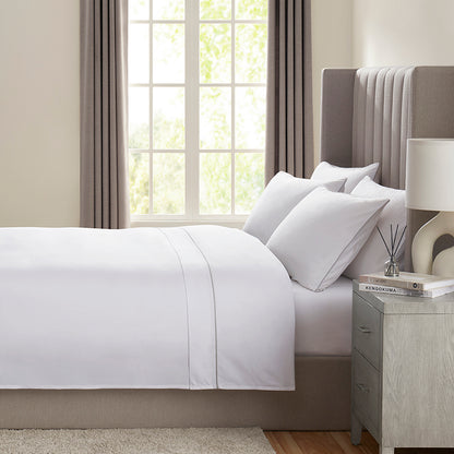 200 Thread Count Cambridge Flat Sheet - Gray