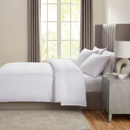 200 Thread Count Cambridge Flat Sheet - White