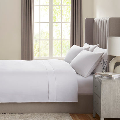 200 Thread Count Cambridge Flat Sheet - White