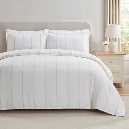 Copenhagen Brushed Cotton Duvet Cover - Natural