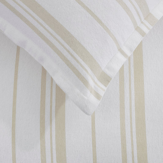 Copenhagen Brushed Cotton Duvet Cover - Natural