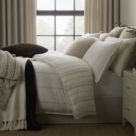 Copenhagen Brushed Cotton Duvet Cover - Natural