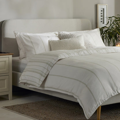 Copenhagen Brushed Cotton Duvet Cover - Natural