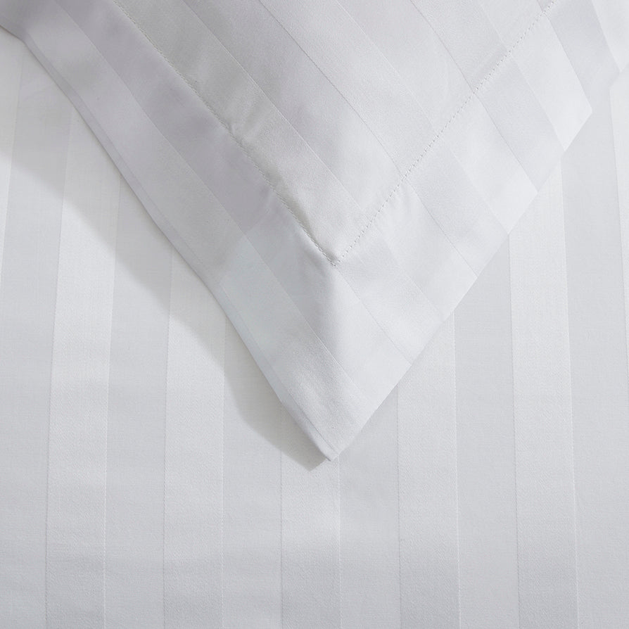 400 Thread Count Pair Of Epsom Pillowcases Egyptian Cotton - White