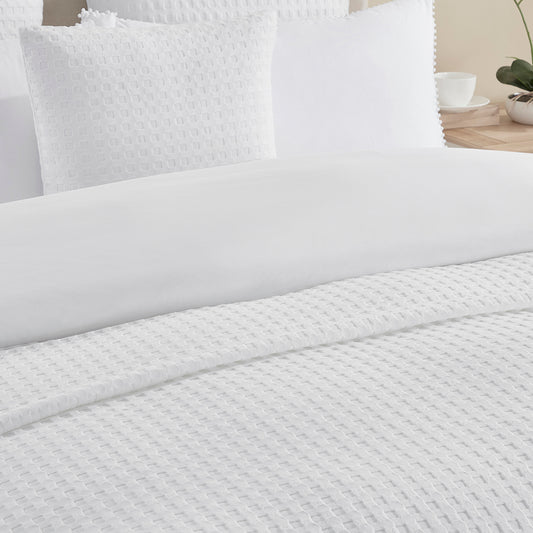 Florence Bedspread 99" x 103" - Warm White