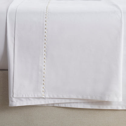 200 Thread Count Girona Flat Sheet - White