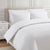 200 Thread Count Girona Duvet Cover Cotton - White/Pink