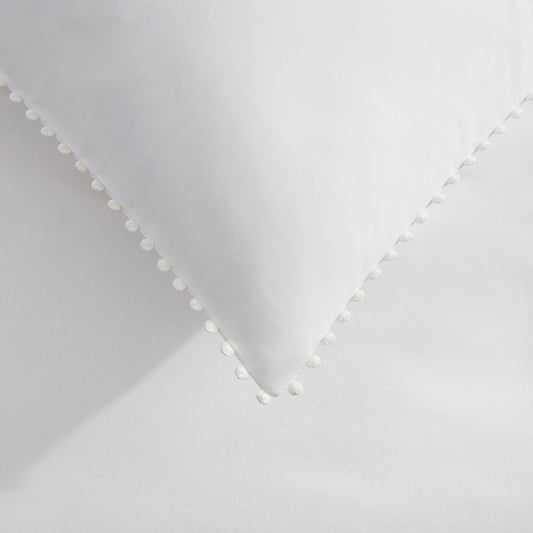 200 Thread Count Girona Duvet Cover Cotton - White