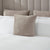 Milan Textured Matte Velvet Cushion Cover - Taupe