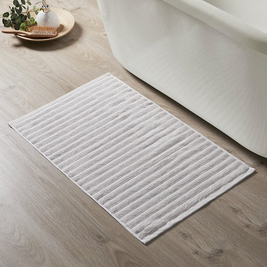 Monaco Supreme Cotton Bath Mat - Light Gray