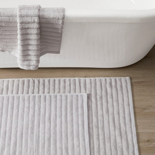 Monaco Supreme Cotton Bath Mat - Light Gray