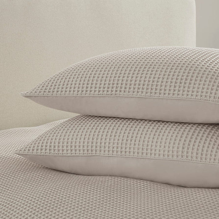 200 Thread Count Pair of Portofino Pillowcases Cotton - Natural