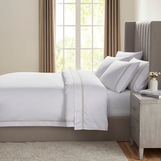 400 Thread Count Regent Flat Sheet - Natural