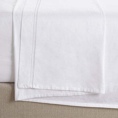 400 Thread Count Regent Flat Sheet - White