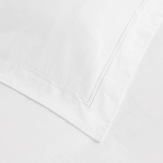 400 Thread Count Regent Embroidered Duvet Cover Cotton - White